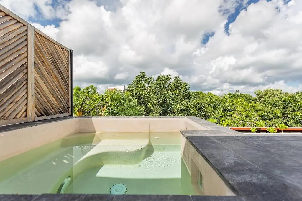 5* New Luxury Penthouse With Private Pool, Cenote Pool, Spa! Tulum Apartment